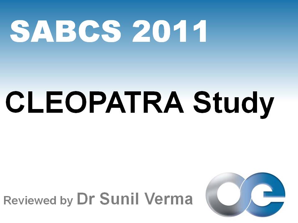 SABCS 2011 CLEOPATRA